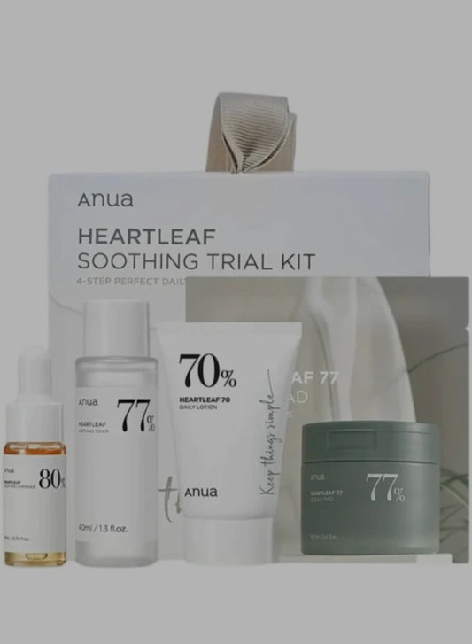 Anua Heartleaf soothing travel kit 4