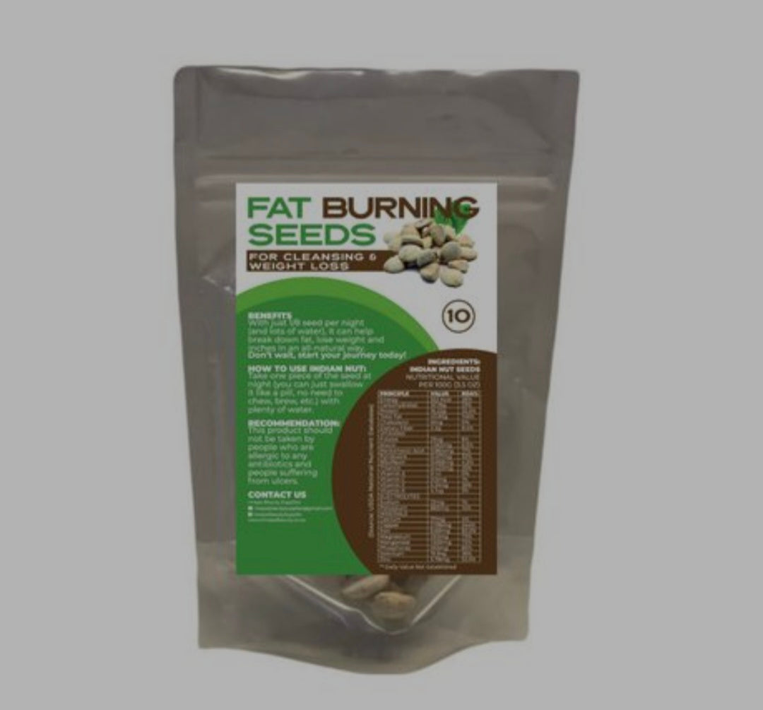 10 Original Fat Burning Seeds For Cleansing,and Weight Loss