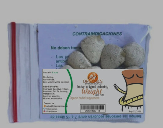 Original Indian Natural Weight Loss and Detox Nuts (6nuts)-Fat Burner Seeds